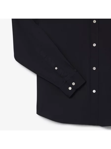 Lacoste Koszula Regular Fit Z Bawełny granatowy