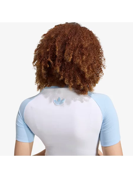 Τοπ Adidas Originals λευκό