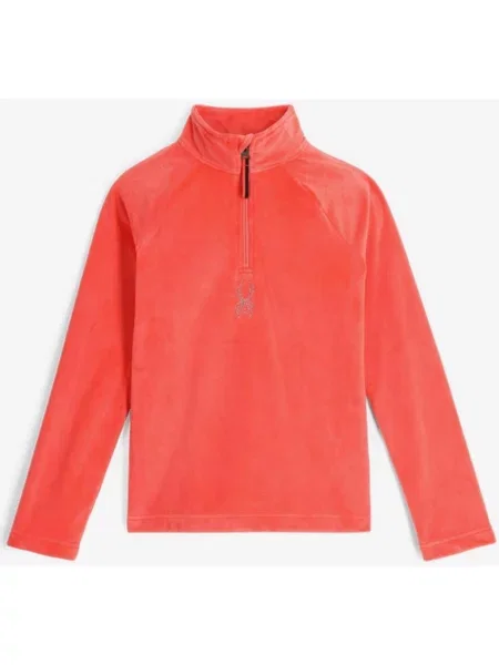 Polar Spyder Shimmer Bug Half Zip łososiowy S pomarańczowy