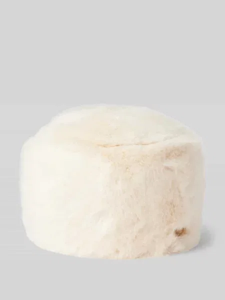 Futro Barts z autografem z futerkiem białe