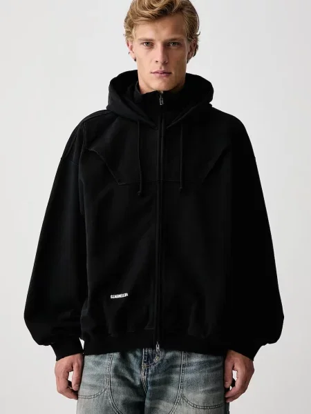 Vetements Upside-down hanorac cu glugă din pentru bărbați