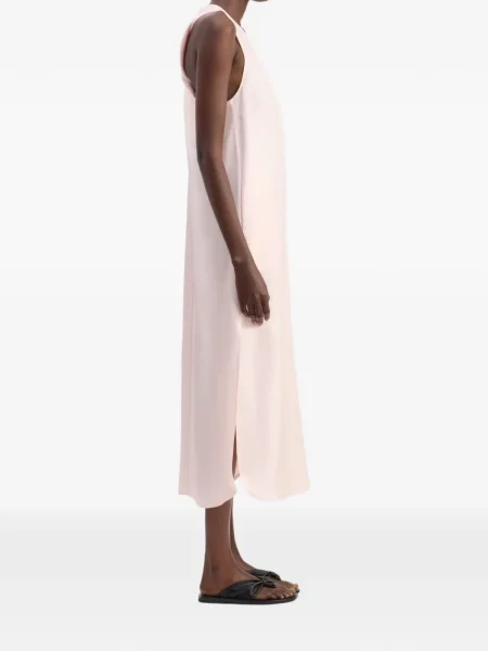 Rochie midi Loulou De Saison roz