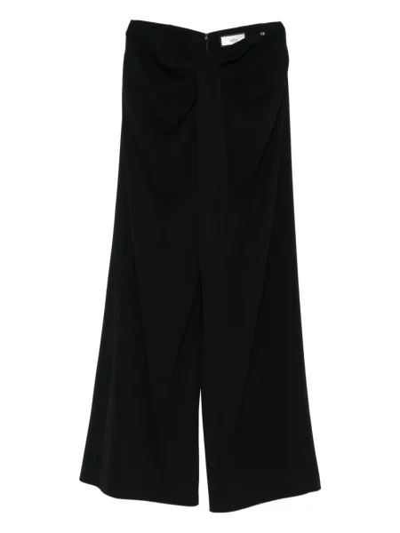 Pantaloni Nissa drapate negru