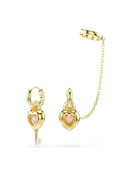 Kolczyki Swarovski żółte