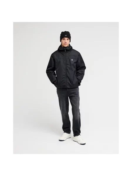 Kurtka z kapturem Quiksilver Overcast 3K Insulated XS czarny