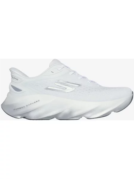 Buty do biegania Skechers Aero Burst Slip-Ins szary srebrny 40 biały