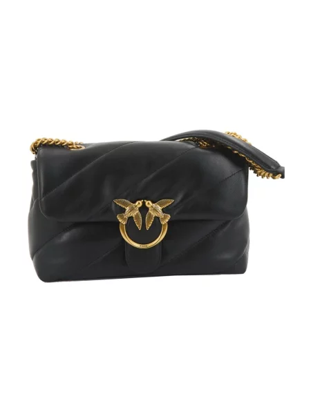 Torebka Pinko zamszowa czarna