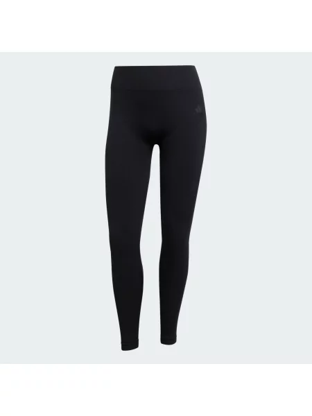 Długie dzianinowe legginsy do ćwiczeń Essentials czarne