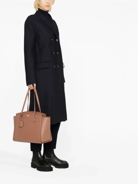 Plisované tenisky Michael Michael Kors hnědé