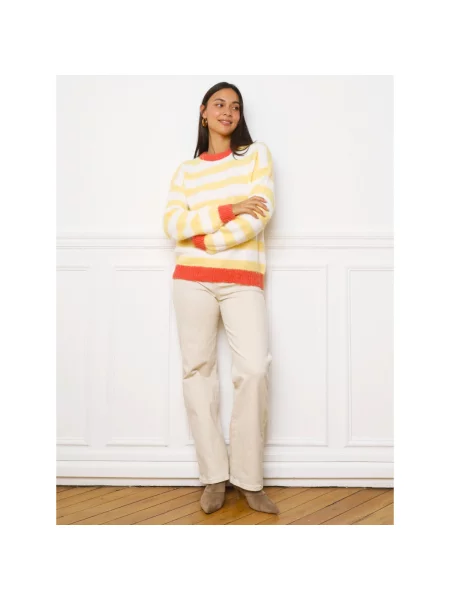 Pulover La Modeuse galben