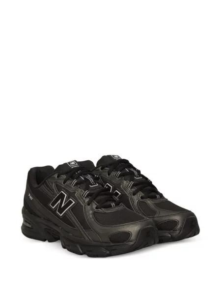 Sneakers New Balance με κορδόνια με δαντέλα μαύρο