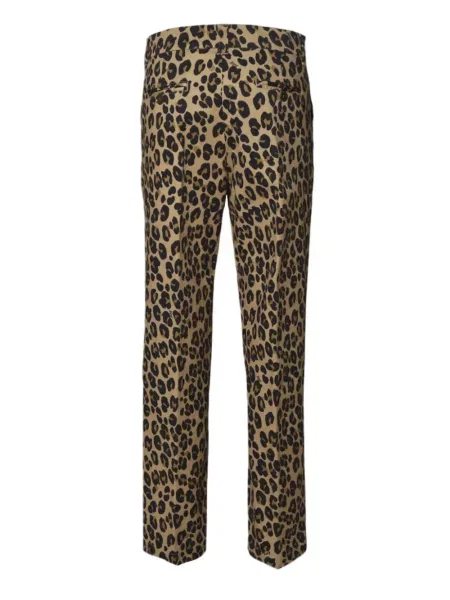 Pantaloni Aspesi cu imagine cu model leopard