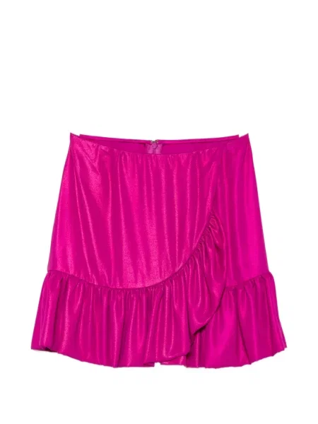 Fusta mini Parlor cu volane roz