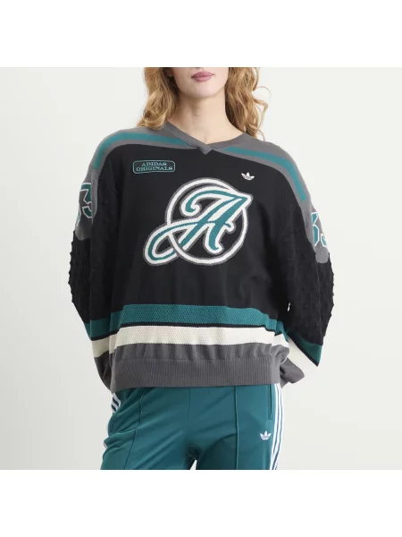 Sweter Adidas czarny