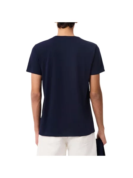Pánske tričko Lacoste navy blue modrá