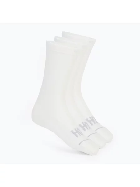 Skarpety HOKA Crew Run Sock 3 pary white/white/white białe