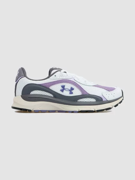 Кожаные повседневные кроссовки Under Armour белые