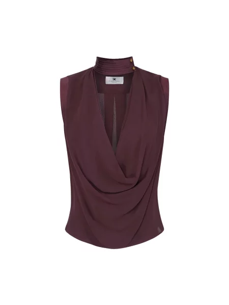Top Elisabetta Franchi maro