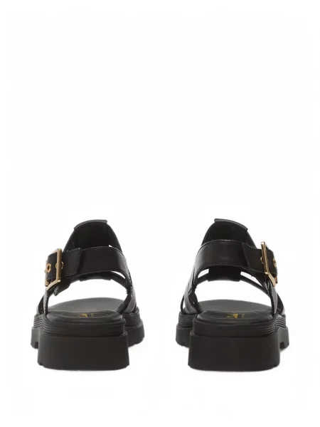 Sandale Clarks chunky cu bretele negru