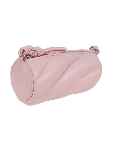 Fiorucci torebka skórzana Baby Pink Leather Mini Mella Bag różowy