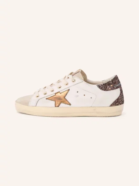 Golden Goose Trampki Super-Star beige białe