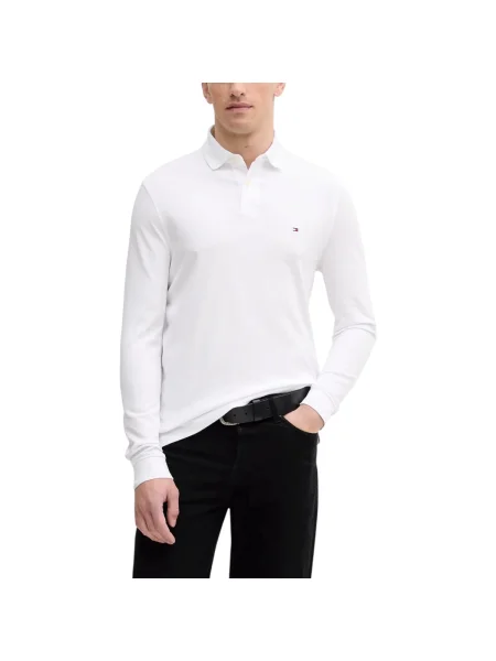 Polo Tommy Hilfiger alb