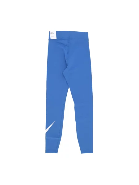 Legginsy Nike z wysoką talią niebieskie