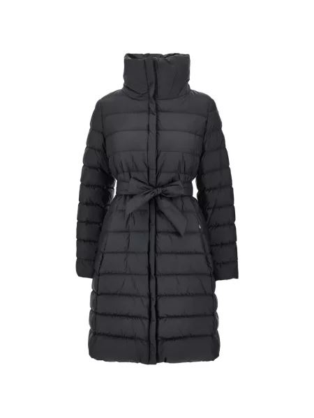 Matlasat cu centură palton Weekend Max Mara negru