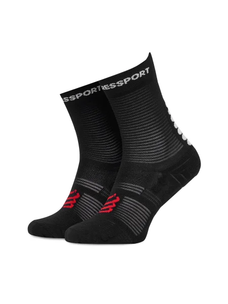 Compressport Къси чорапи Pro Racing Run Low черен
