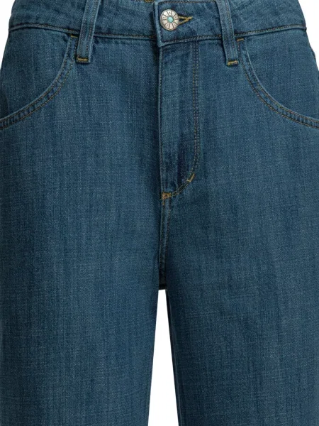 Blugi cu picior larg Shaft Jeans albastru