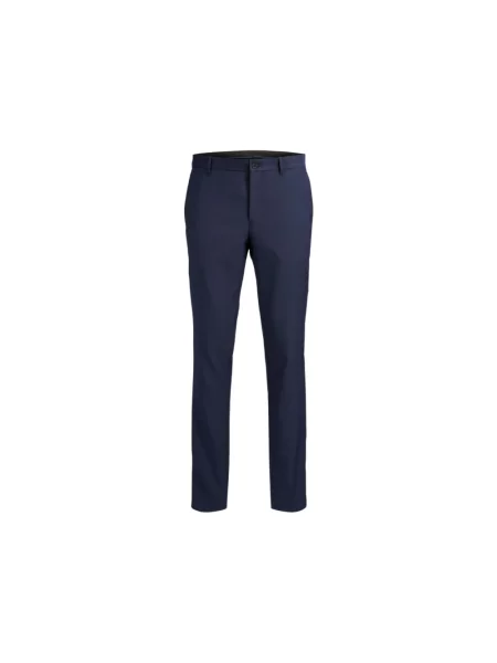 Spodnie Jack & Jones biznesowe niebieskie