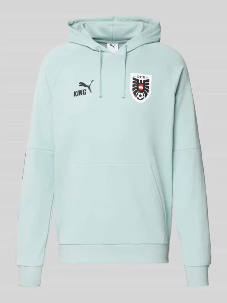 Bluza z kapturem z kieszenią kangurka model ÖFB KING' Puma Performance