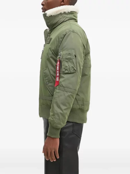 Geacă bomber Alpha Industries verde