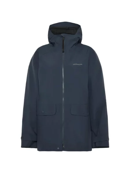 Parka Didriksons niebieska