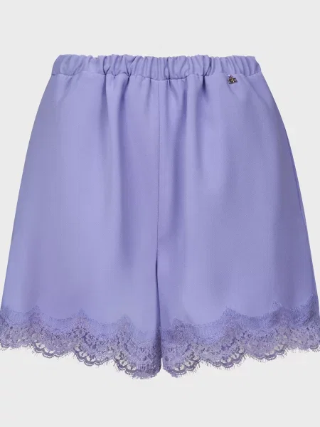 Шорти Elisabetta Franchi фіолетові