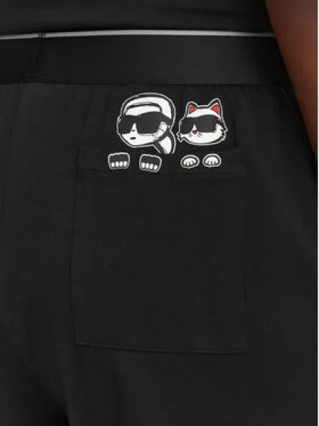 KARL LAGERFELD Pizsama fekete