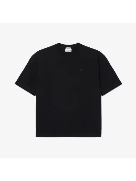 Футболка Lacoste из джерси черная