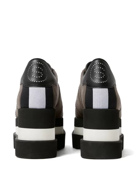 Pantofi derby Stella Mccartney cu platformă maro