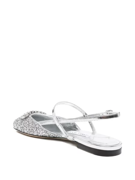 Sandalai Jimmy Choo slingback sidabrinė