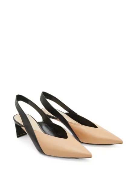 Pantofi cu toc Nicholas Kirkwood cu vârf ascuţit slingback