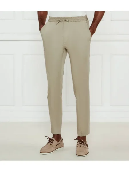 Calvin Klein Pantaloni chino | Tapered fit | stretch bej