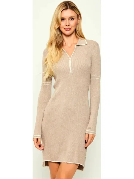 Liu Jo Sport Rochie tricotată bej