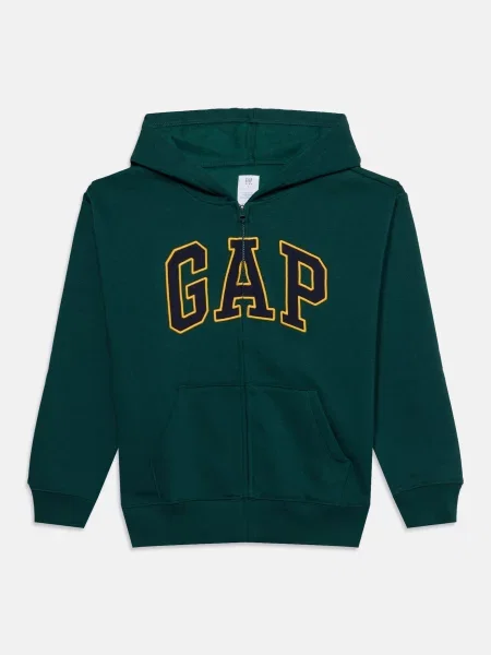 GAP Hanorac HERITAGE noapte / galben auriu / verde închis albastru