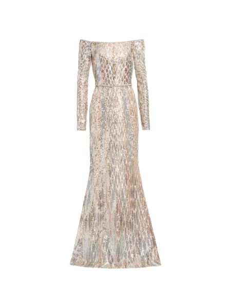 Rochie maxi Elie Saab cu paiete