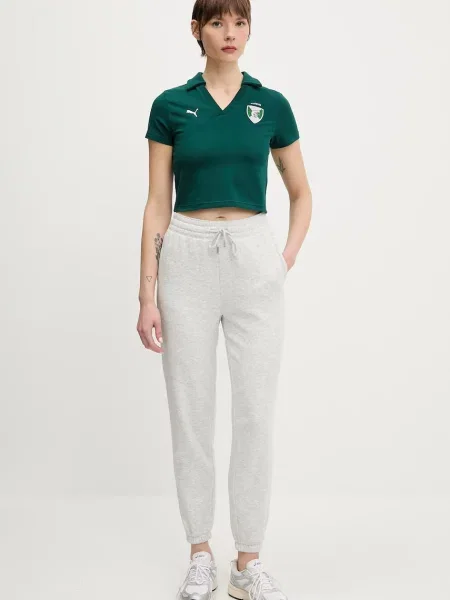 Поло Puma зеленое