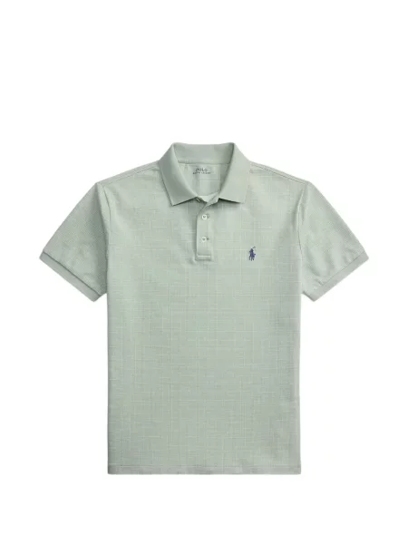 Τέντωμα καρό κιλότα Polo Ralph Lauren με κέντημα πράσινο