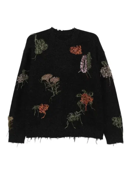 Pulover Jnby cu mâneci lungi lung gri