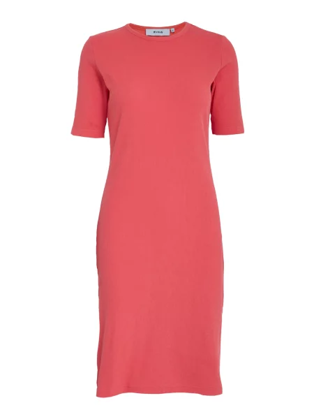Minus Rochie Annelise somon portocaliu