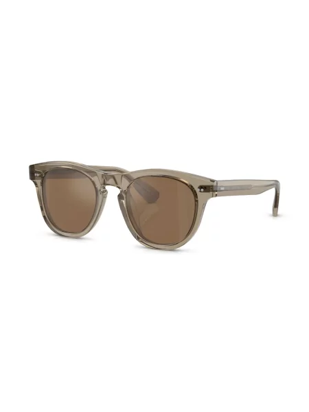 Saulės akiniai Oliver Peoples žalia