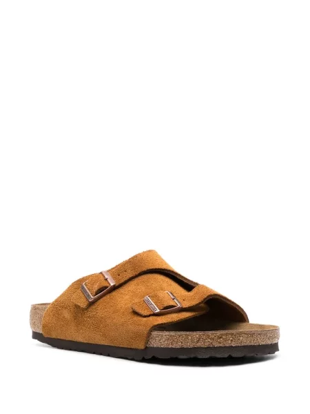 Sandale Birkenstock cu cataramă maro